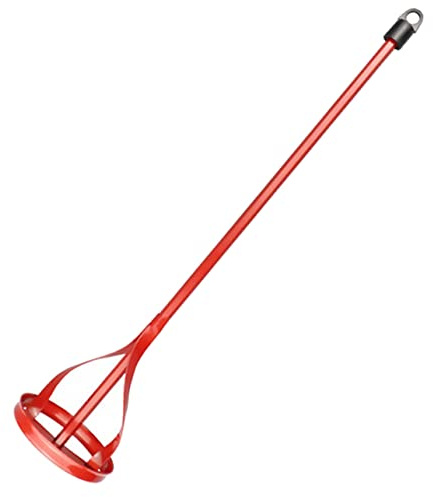 Housoutil Electric Drill Paint Stirrer Mixing Rod for Cement and Drywall Mud – Hex Shank Mixer Attachment for Professional Construction and DIY Paint Mixing,