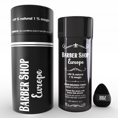 Fibras Capilares | Hair Fibers - Fibra Capilar Hombre y Mujer - Maquillaje Capilar de Microfibras Capilares para Disimular Calvicie - Voluminizador Cabello en Polvos Pelo Hombre