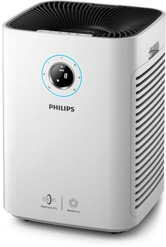 Philips Luftrenare Connected AC5659/10 (för allergiker, upp till 130 m², CADR 500 m³/h, AeraSense Sensor) med appkontroll