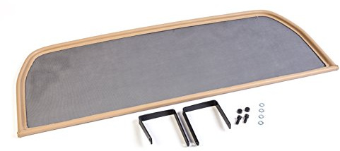 Tief-Tech Windschott für MG MGB (1962-1980) - Klappbar - Beige | Windabweiser | Windblocker | Wind Deflector