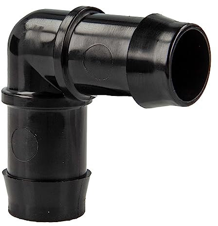 tecuro Schlauchverbinder - 90° Winkel Ø 28 mm, KS-schwarz, 10 bar