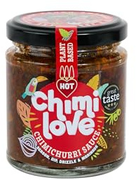 Chimilove - Chimichurri Hot Sauce 190ml – Spicy & Authentic South American Sauce with Fresh Herbs & Bold Flavour