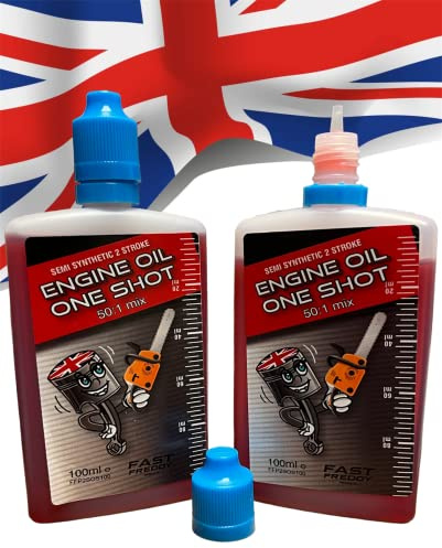 Genuie One Shot Mineral HP 2 Stroke Oil 100ml Bottles 50:1 Two Stroke Oil Fuel (3)