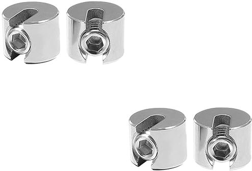 ULTECHNOVO 2sets Datenkabel Klemme M4x2 Edelstahl Draht Klemme Verschluss Seil Clip Für Ziegel Zaun 2 Stücke * 2