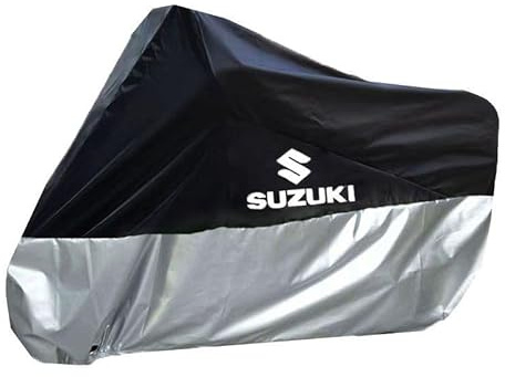 KIPPOT Motorrad Wasserdicht Abdeckplane, Für Suzuki Bandit Bandit1200 GSF 250 400 600 650 750 1200 1250 Outdoor Winterfest Moped Abdeckung Beständiges Staubschutz,A
