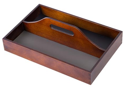 Cabilock 1pieza Caja De Almacenamiento Multifuncional Para Organizar Perfumes y Accesorios Diseño Vintage Compartimentos Para Cocina y Escritorio