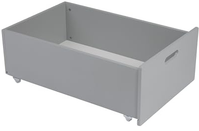 waldin Schublade für 7in1 Babybett ohne Bett, Grau
