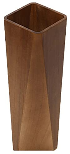 Regenschirmständer aus Holz mit Abtropfschale für Eingangsbereich und Gehstöcke, Größe S, Farbe B