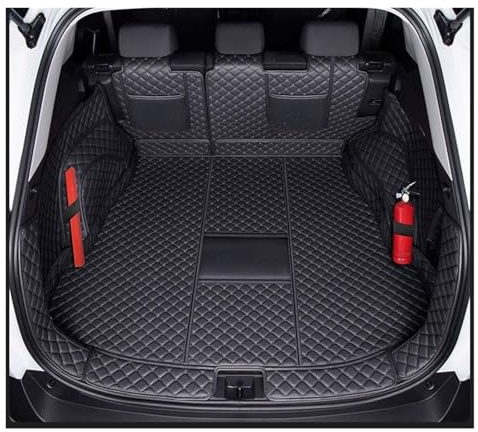 Car Boot Mat For Toyota For RAV4 2024 2025 Car Trunk Mat Fuel PHEV Full Coverage Cargo Liner Auto Interior Modification Car Boot Liner(K- Full Black,PHEV)