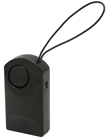Keenso Alarme de Vibration sans Fil 120dB, Forte sécurité, Protection de Porte et Fenêtre, sécurité Domestique, Matériau ABS