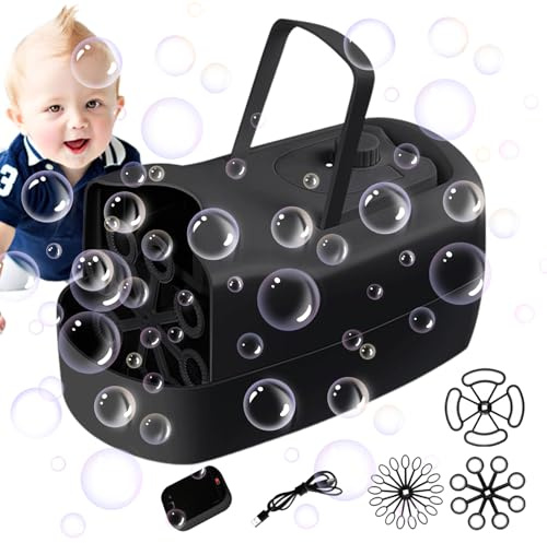 Automatische Seifenblasenmaschine - Schaumbläser Mit Sprühfunktion - Outdoor Seifenblasenmaschine,Für Outdoor-Partys, Und Mädchen, Bad Und Dusche, Weihnachten, Geburtstag Ostern