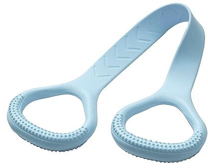 Tdoutop Banda Elástica de Resistencia en Forma de 8, Banda de Fitness, Brazo, Hombro, Ejercicio Físico, Cuerda de Tracción, Cuerda Elástica, Banda de Resisten, Azul
