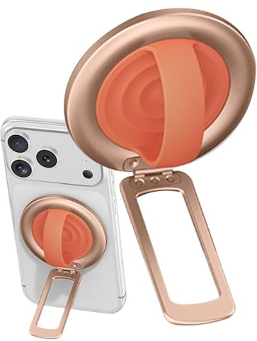 Generico Magnetisk telefon- och mobiltelefonhållare - justerbar mobiltelefonhållare - magnetisk greppring för telefon - för badrum, kontor, bord, bil, gym, sovrum och