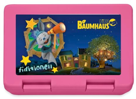 Spreadshirt KiKA-Baumhaus Mit Fidi Teleskop Brotdose Lunchbox