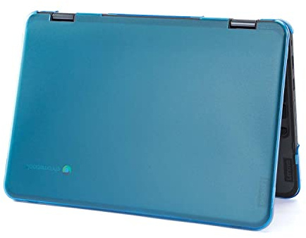 mCover Funda rígida Solo Compatible con Lenovo 300E/500E Chromebook Gen 3 2 en 1 de 11,6 Pulgadas (no para 300E/500E G1/G2) (Aqua)