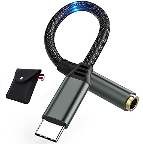 LCdaymini USB C Headphone Adapter Audio Adapter