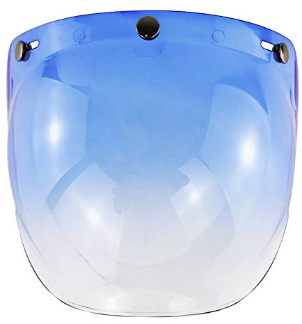 SPYMINNPOO Casque Ouvert, Visière Casque de Moto Visière à Bulles Bouclier à Bulles Accessoire de Casques de Moto pour Vélo