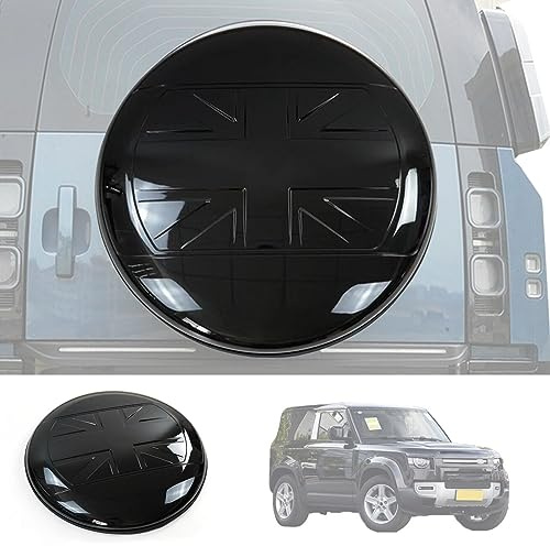 Reservdäckskydd för försvarare, Däckförvaring, Reservdäckhjulskydd Plast Vattentäta Däckskydd för Land Rover Defender 90 110 130 2020-2023