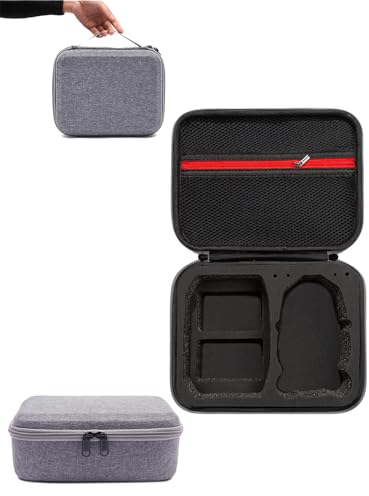 JOYSOG Custodia da trasporto per drone DJI Mini 4 Pro, custodia rigida da viaggio per Mini 4 Pro con accessori per controller RC-N2 (nero), grigio, Custodia