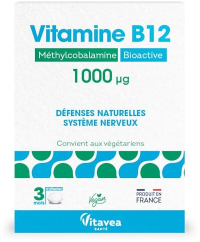 Vitavea Santé Vitamine B12 1000 µg 90 comprimés