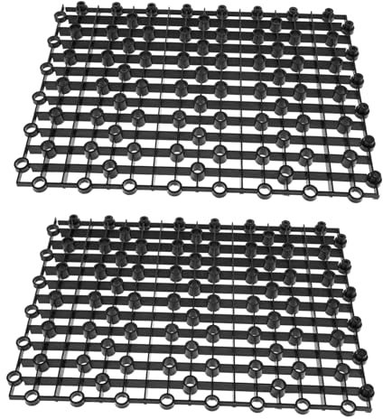 Yardwe 2pcs Aquarium Filter Plate Convenient Wear-resistant Tank Dividers for Gravel Filtration and Water Circulation Fish Tanks