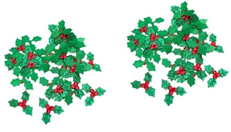 Cabilock 400 Piezas Hoja De Seda Artificial Fruta Bayas Artificiales Manteles Bayas De Acebo Falsas Guirnalda De Bayas De Acebo Decoracion Navideña Hojas Verdes Árbol De Navidad