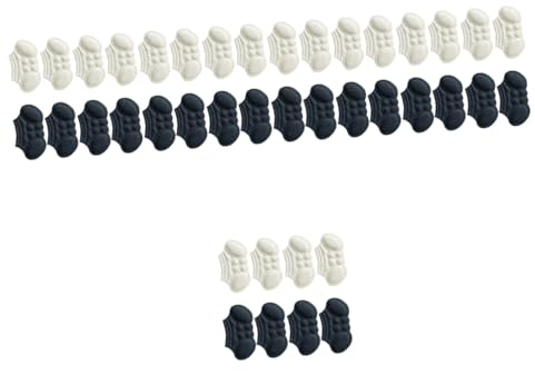FRCOLOR 20paare Unsichtbare Fersenpolster Für Sneakers Fersenschutz Und Dämpfung Rutschfest Selbstklebend Für Damen Und Herren Verschiedenen Farben Für Hohe Schuhe Und Sportschuhe