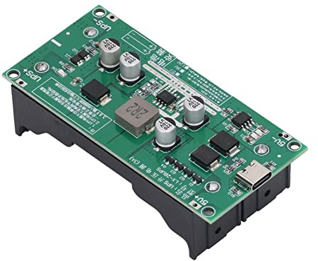 Hochleistungs-15-W-3-A-USV-Batterie-Boost-Lademodul – -Lithium-Batterie-Aufwärtsladegerät mit Doppelter Stromversorgung, LED-Anzeige und Gutem Schutz (12V)