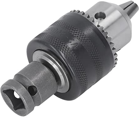 3-Backen-Bohrfutter, Robust und Langlebig, für Schlagschrauber, Pneumatischer Schraubendreher, Fräsdrehmaschine, Material aus Kohlenstoffstahl