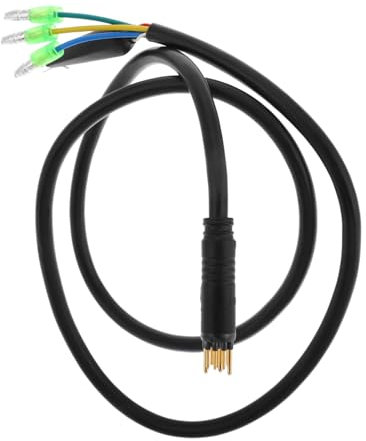 BELLIFFY Ebike Hub Motor Extension Cable Electric Bike Part Pvc Material Sealed Connector Versatile Use for Front Rear Motors