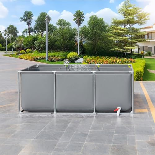 Piscina rectangular sobre el suelo, marco de acero duradero, fácil montaje, capacidad para familias y niños, incluye parche de reparación, L100xW300xH70cm