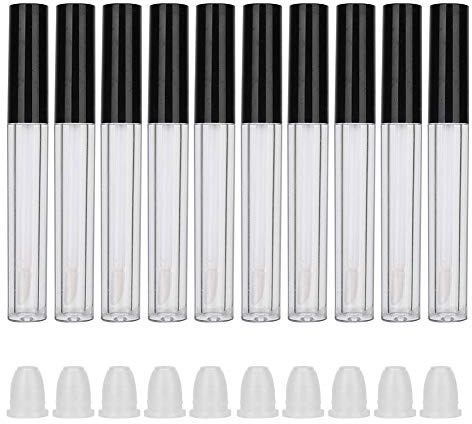 Lipgloss Behälter Leere Kosmetik Tuben 2.5ml Lipgloss-Röhrchen 10 PCS | Lippenbalsam Behälter für Lipgloss Selber Machen, Lippenstift Hülsen Leer für Produktproben wie Lippenstifte DIY-Kosmetik