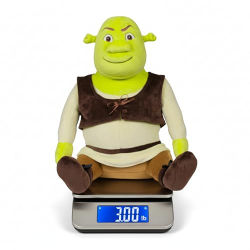 Franco Calm Shrek Orge Weighted Cuddle Pillow – 3lb Soft Plush & Cozy Pilow for Comfort, (Officially Licensed Product)