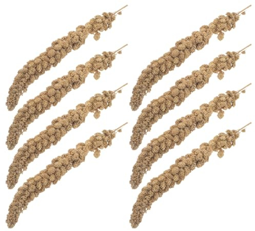 SUPVOX 500g Parrot Snacks Millet Treat for Birds Parakeets Dried Millet Food Snack for Cockatiel Budgie Finches Hamster Pet Supplies