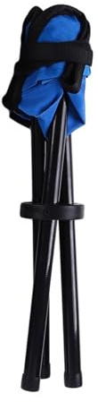 MIDOKSTUA Stativhocker, tragbar, Höhe 30,5 cm, faltbar, 3 Beine, Stuhl für Wandern, Camping, Strand, Grillen, Reisen, Outdoor-Aktivitäten, Wandern