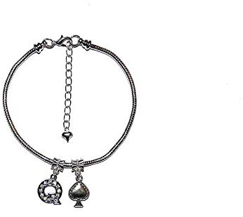 SexyJewels-Co-Uk Queen of Spades Fußkettchen/Armband - Stil 6