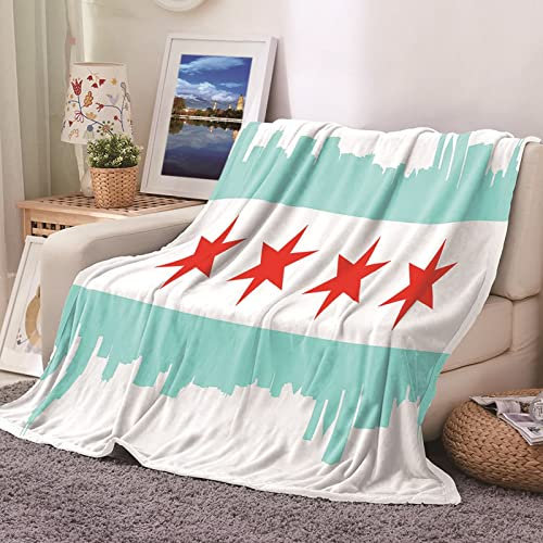 XXL Kuscheldecke, Fleecedecke Yoga Weich Rot Sofaüberwurf Flanell Sechszackiger Stern Sofadecke Couchdecke 180X220CM