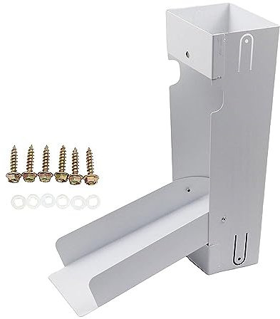 Raccoglitore Acqua Piovana Raccolta Di Pioggia Viene Fornito Con 6 Viti Set Di Collegamento Per Bidoni Dell'Acqua Piovana Impedisce L'Accumulo Eccessivo Di Acqua Sul Pavimento