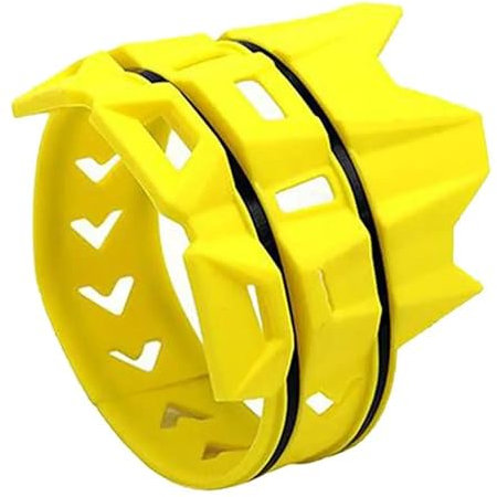 DABAUR Schalldämpfer-Hitzeschild Für Motocross Dirt Pit Bike Auspuffanlage Abdeckung Schutz Universal Motorrad Auspuffrohr Schutz Hitzeschild Schutz Abdeckung (Color : Yellow)