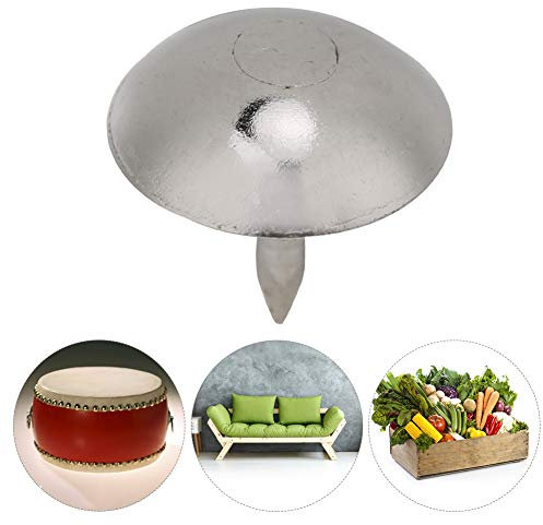 Chiodi a Testa Tonda per Tappezzeria, 150 Pezzi, Diametro 9 Mm, Chiodini per Mobili, Fissaggi in Carta, per Divani, Chiodi Decorativi, Accessori per L'installazione Artigianale,