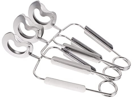 Generic Ergonomic Handle Snail Tongs Comfortable Grip for Escargot Food Cooking Kitchen Tools