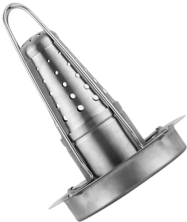Kisangel Barbecue Chicken Roaster Easy to Carry and Chicken Roaster Rack Stainless Steel Turkey Roasting Holder
