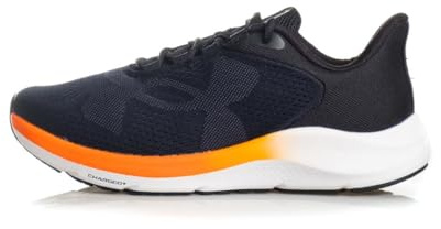 Under Armour herr Ua Charged Pursuit 4 Bl Sneaker, Svart lag orange antracit, 44 EU