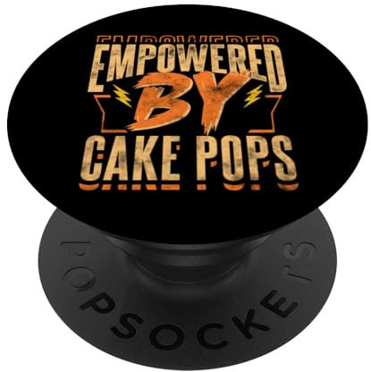 Cake Pop Lover Joli dessert pour boulangers, gourmands gourmands PopSockets PopGrip Adhésif