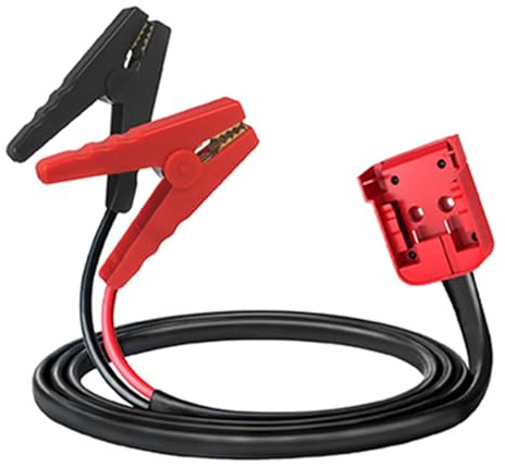 Whltzf Démarreur Saut Batterie Voitures avec Urgences D'affichage LED Starter Voiture Cordres Cavaliers Lourds Accessoires Voiture