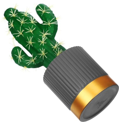 Ciieeo Cactus Artificiale in Vaso Decorativo Realistico Pianta Grassa Simulata per Arredamento Casa Soggiorno e Ufficio Statuina Colorata e Dettagliata Idea Regalo Originale