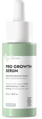 By Veira Pro Growth Serum 50 ml – hårbottenserum med peptider & biotin, främjar tjockare, fylligare & friskare hår, leave-in-behandling, 100% vegansk, cruelty free