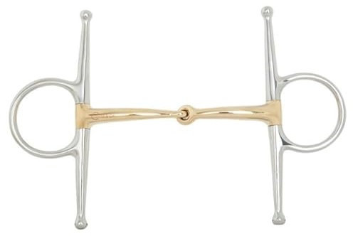 BR Knebeltrense einfach gebrochen Soft Contact 14 mm Shanks 165 mm