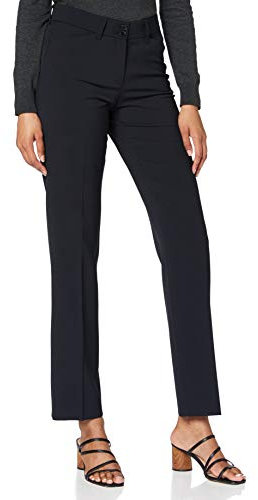 BRAX Damen Style Celine Clean Wool Flatfront Vrouwelijke Fit Klassiek Hose, Navy, 27W / 32L EU
