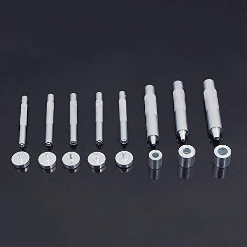 TF Ösen Locheisen 3 mm bis 14 mm Leder Handwerk Hohllocher Locher Werkzeuge für Nieten und Knöpfe, Lederbearbeitung, Uhrenband, Dichtungsgürtel, Schuh, Stoff, Leinwandkleidung, Öse
